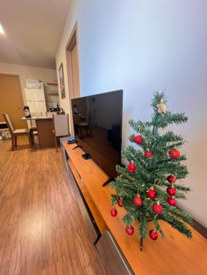 Studio no centro, novo com garagem